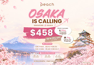 Peach SAFRA promotion banner